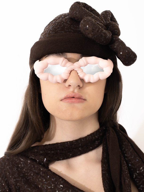 Snow Sunglasses pink silver