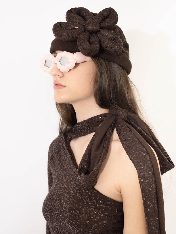 Snow Sunglasses pink silver