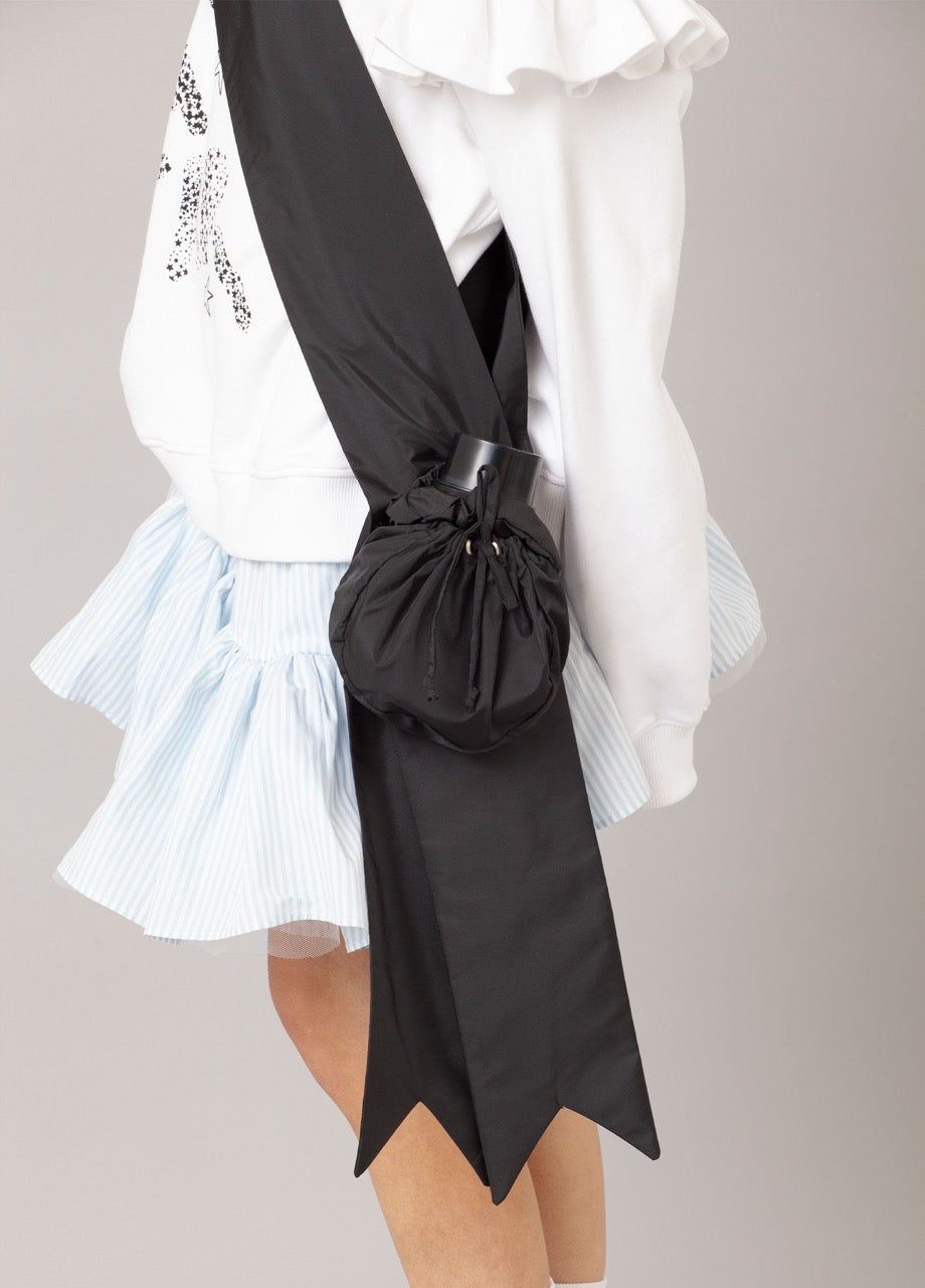 Ana Bottle Sash Black
