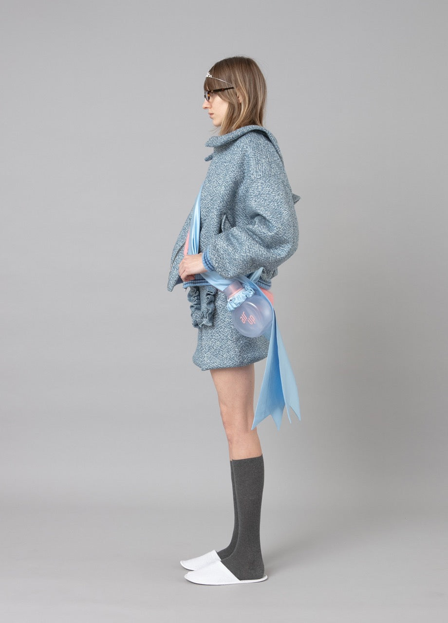 Ana Bottle Sash Blue