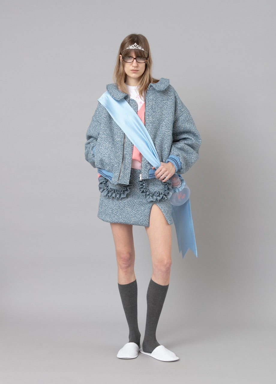 Ana Bottle Sash Blue