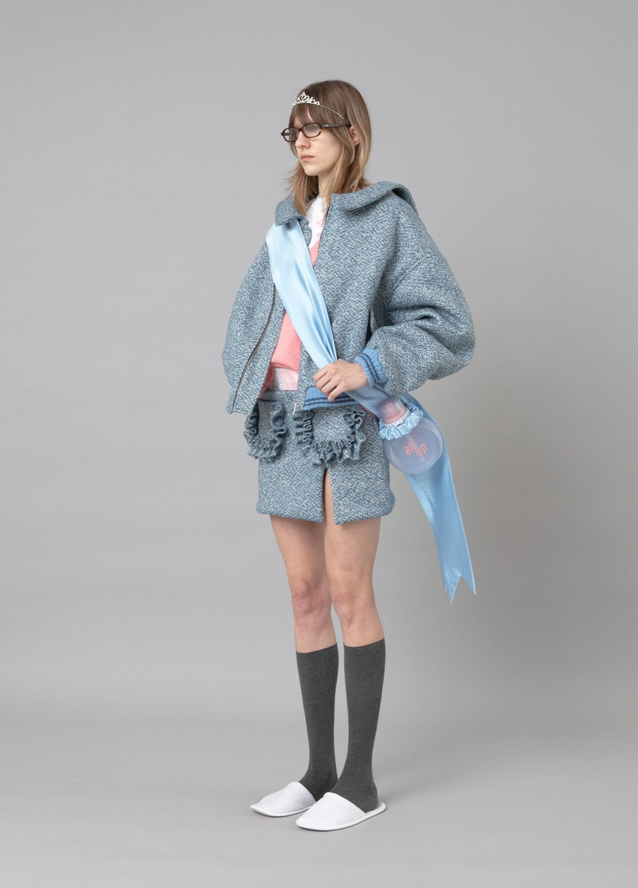 Ana Bottle Sash Blue