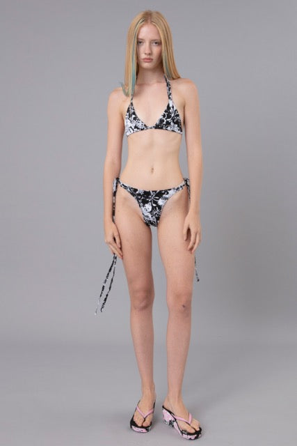 Beauty Bikini Black White