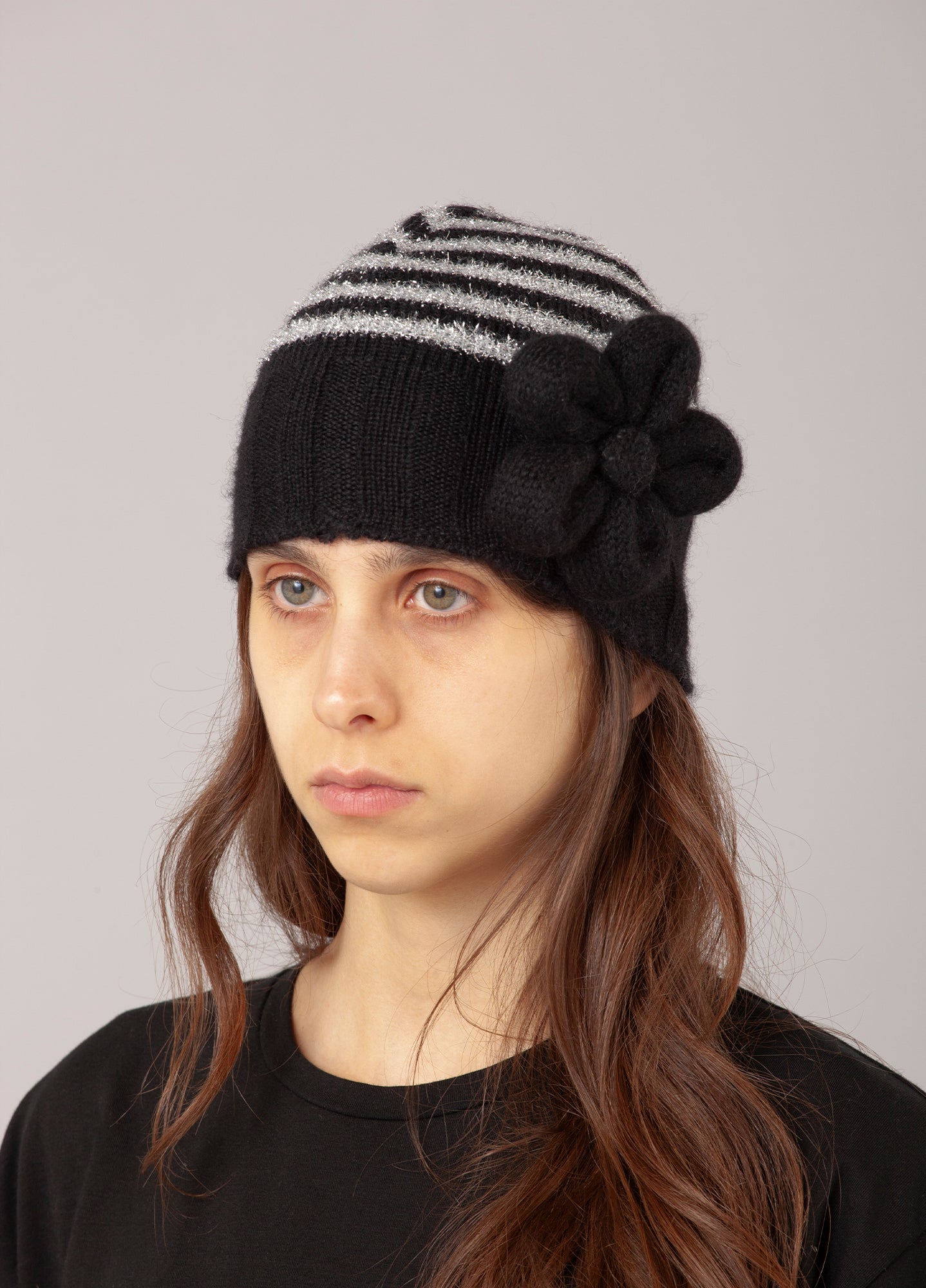 Belle Striped Beanie