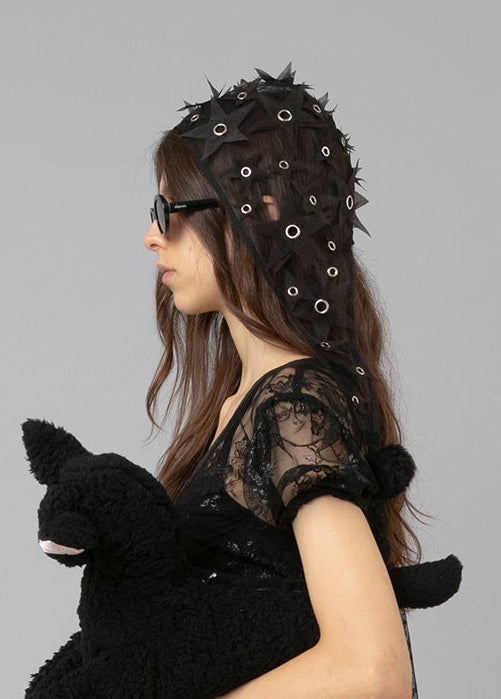 Hailey Star Bonnet Black