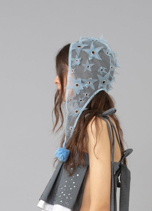 Hailey Star Bonnet Blue