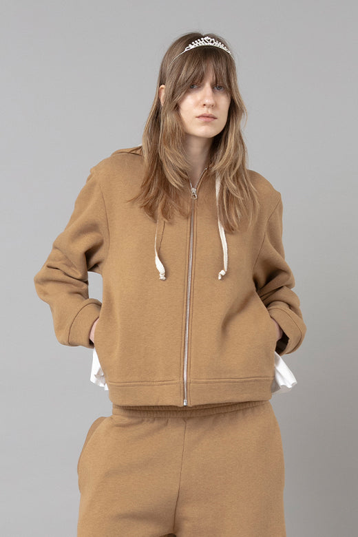 Hazelyn Ruffle Hoodie