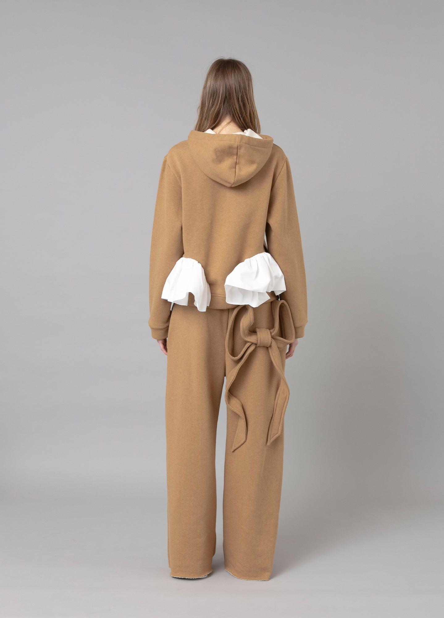 Hazelyn Ruffle Hoodie