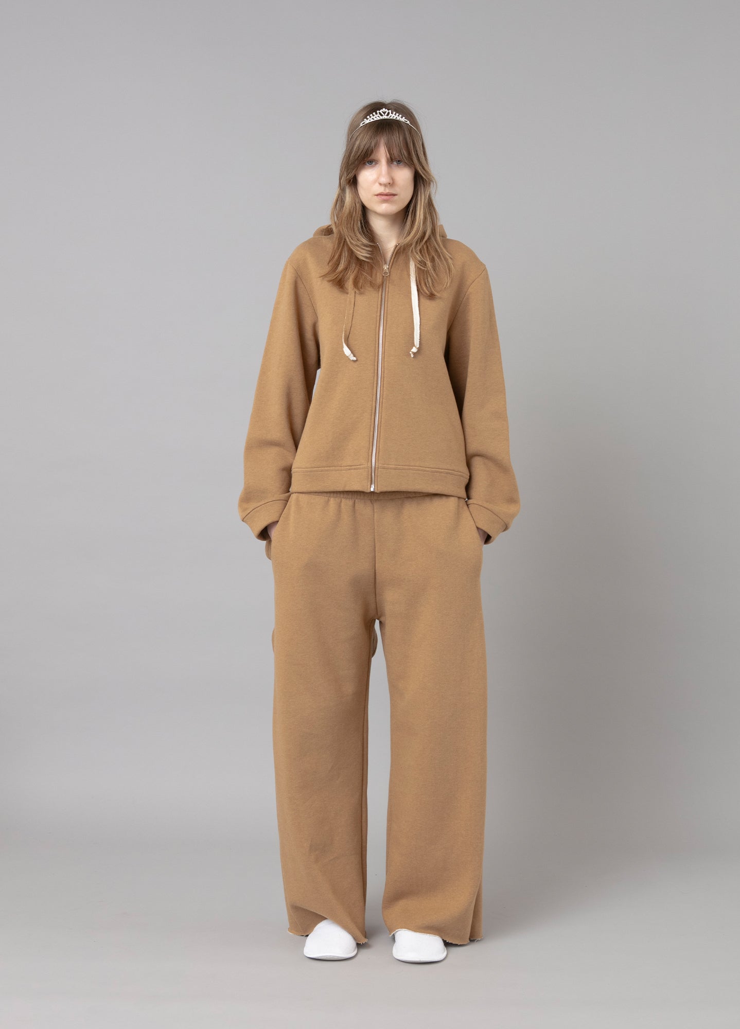Hazelyn Ruffle Hoodie