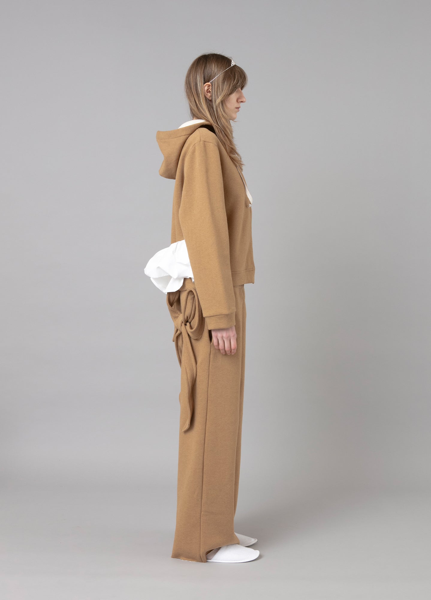 Hazelyn Ruffle Hoodie