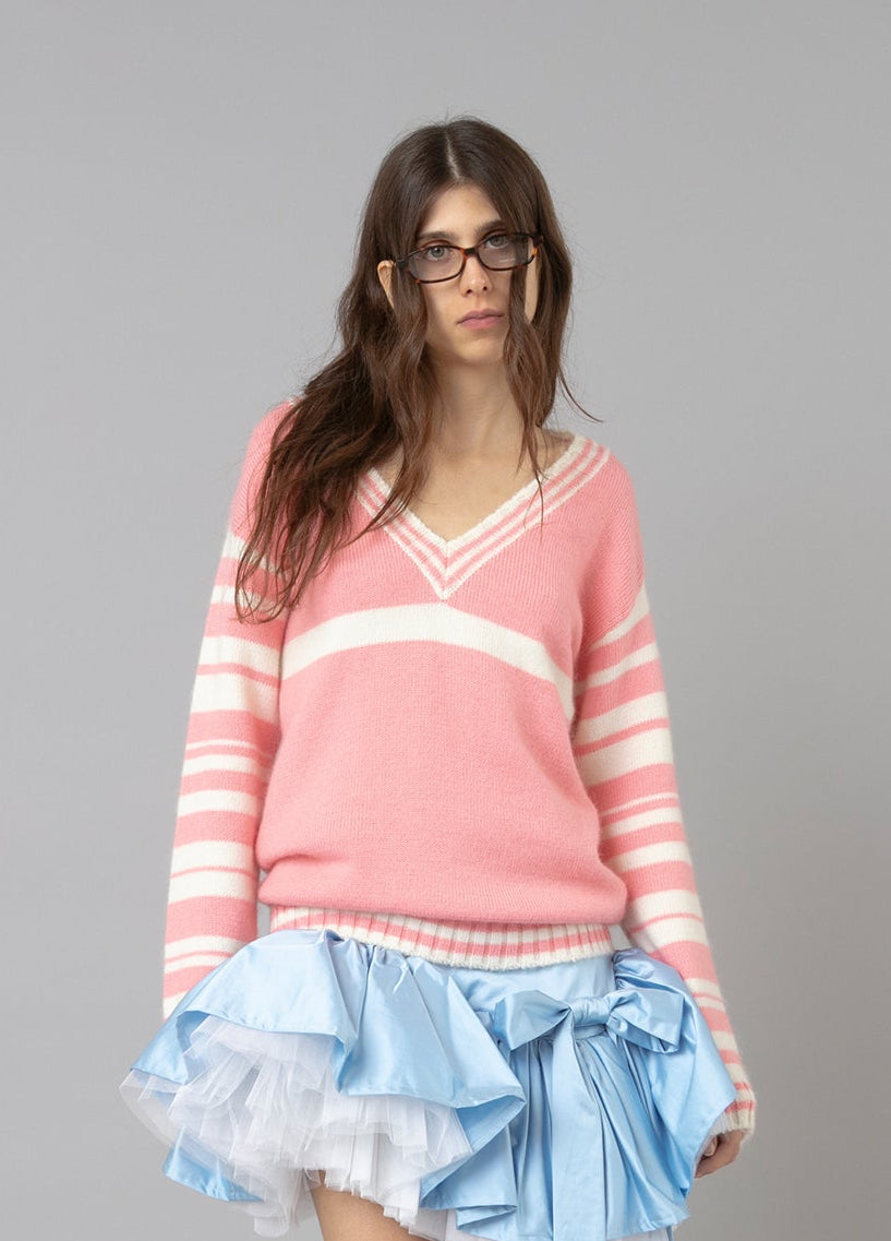 Kathleen Pink Pullover