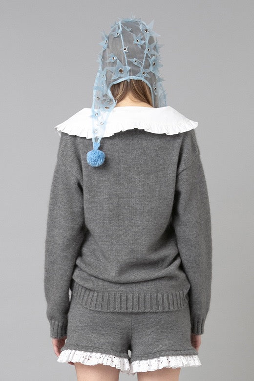Kathleen Pullover Shirt Collar
