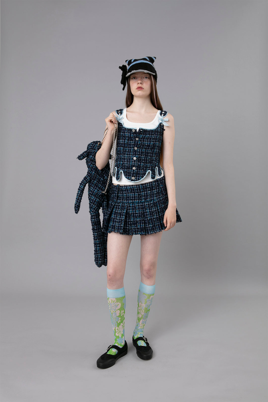 Maxime Corset Tweed