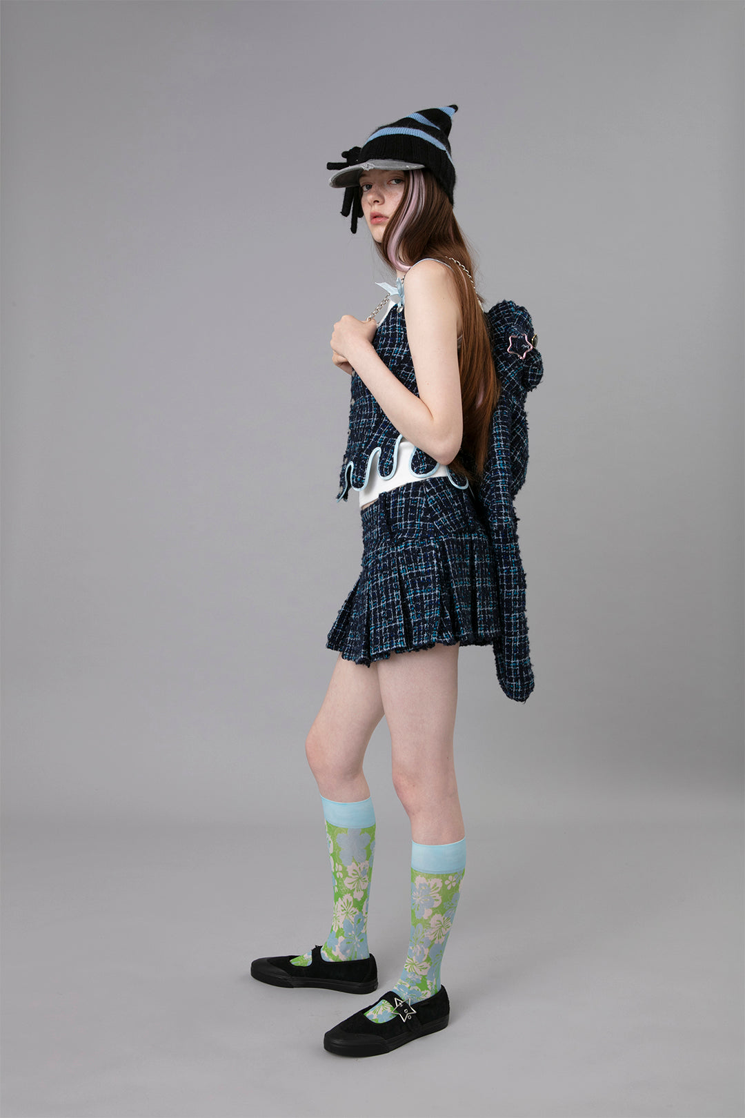 Maxime Corset Tweed
