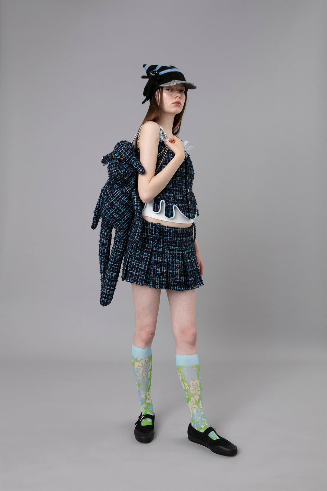 Maxime Corset Tweed
