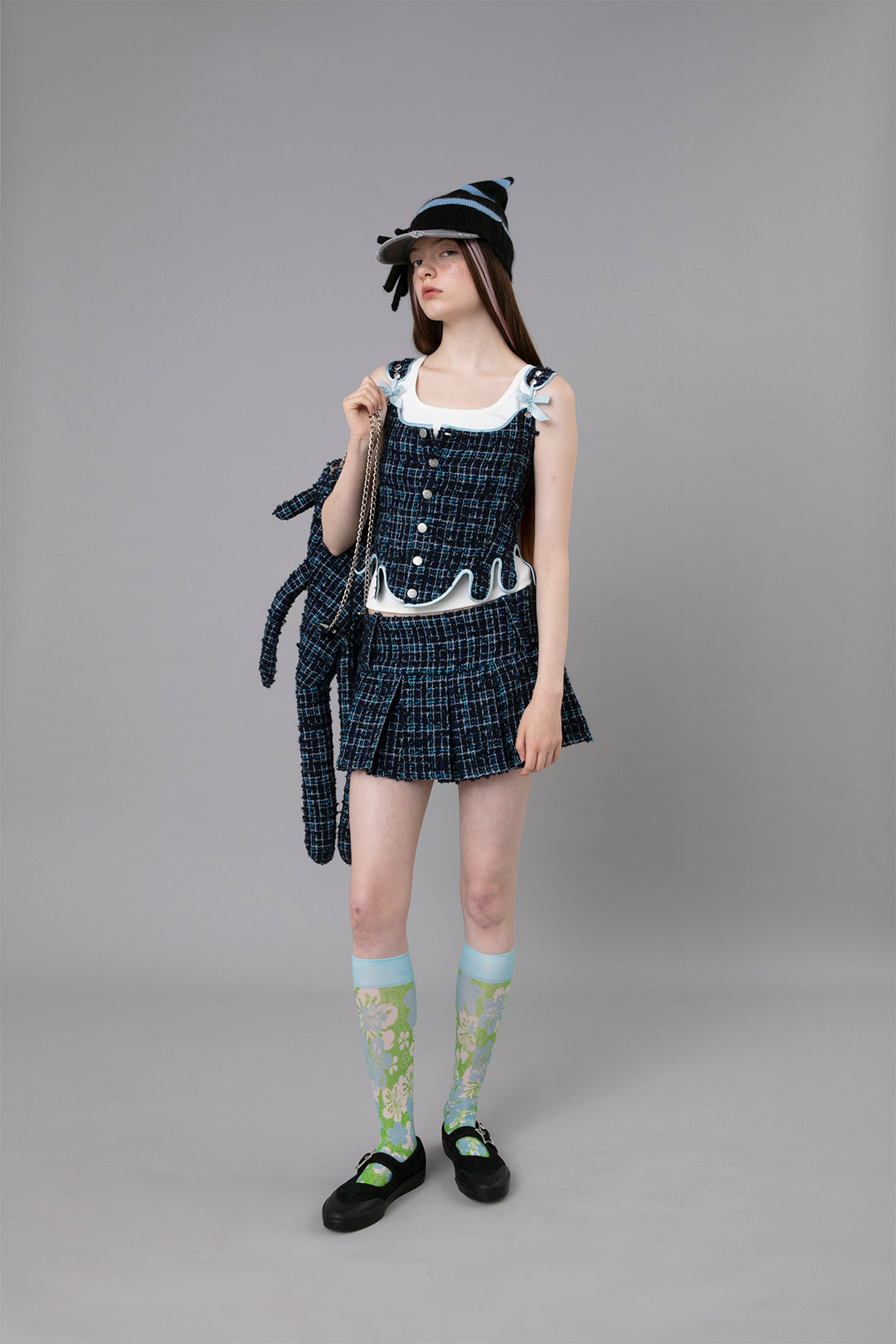 Maxime Corset Tweed