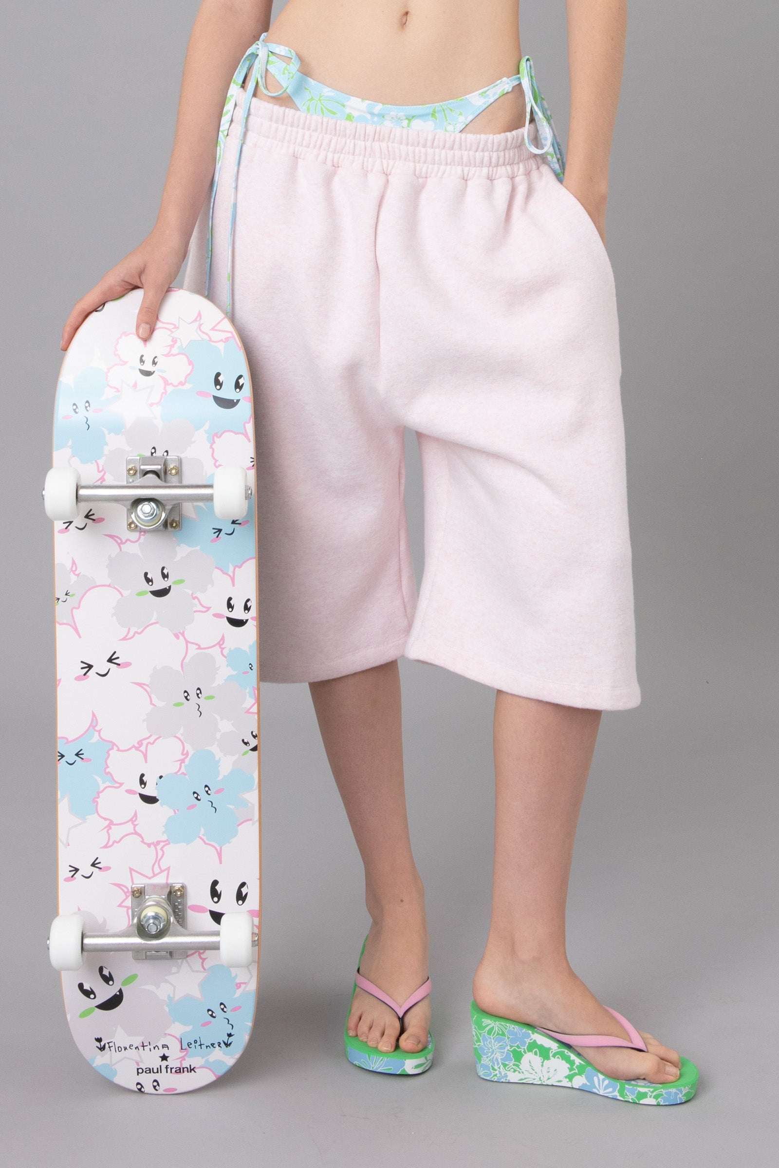 Pici Bow Shorts Soft Pink