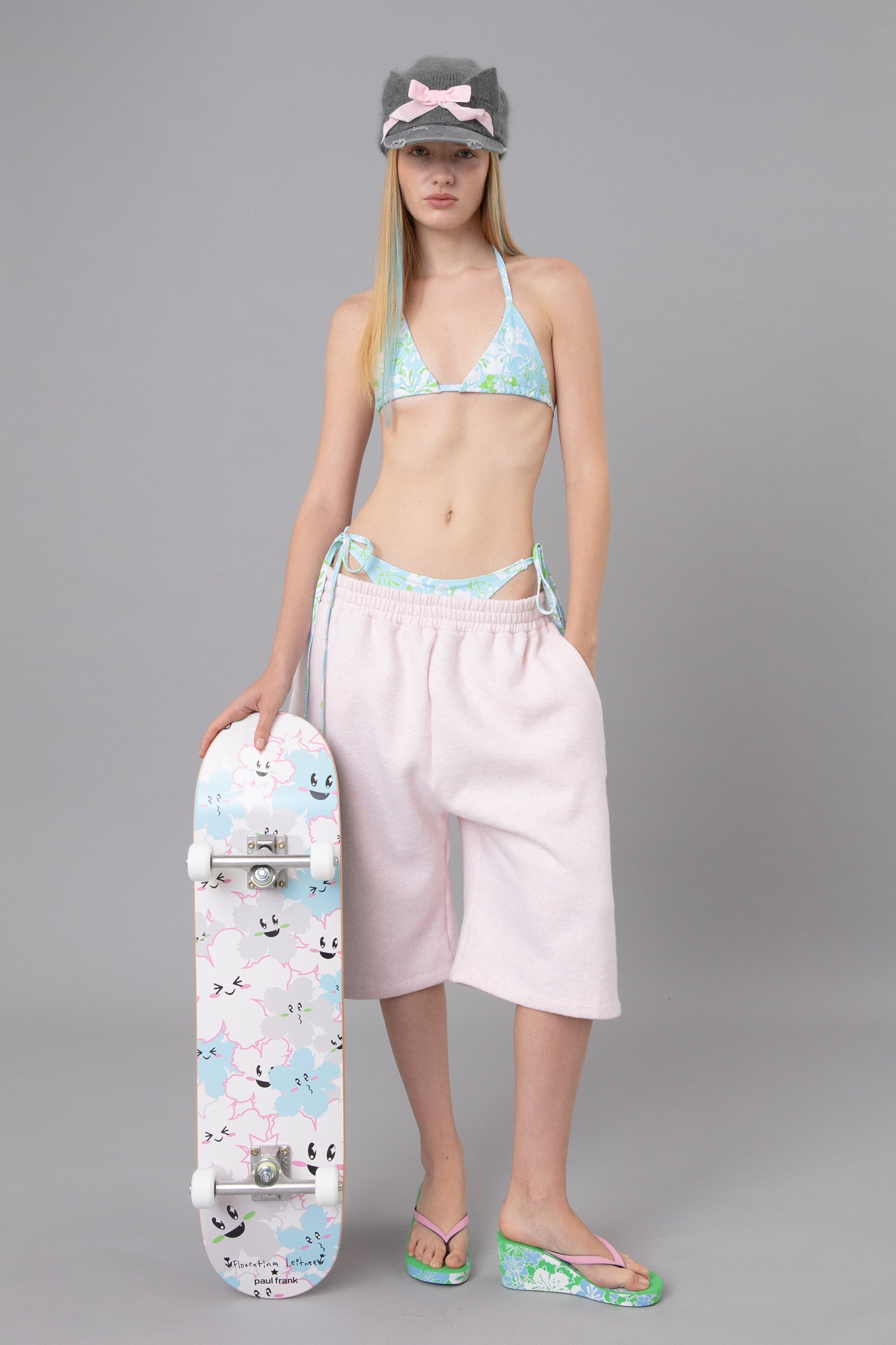 Pici Bow Shorts Soft Pink