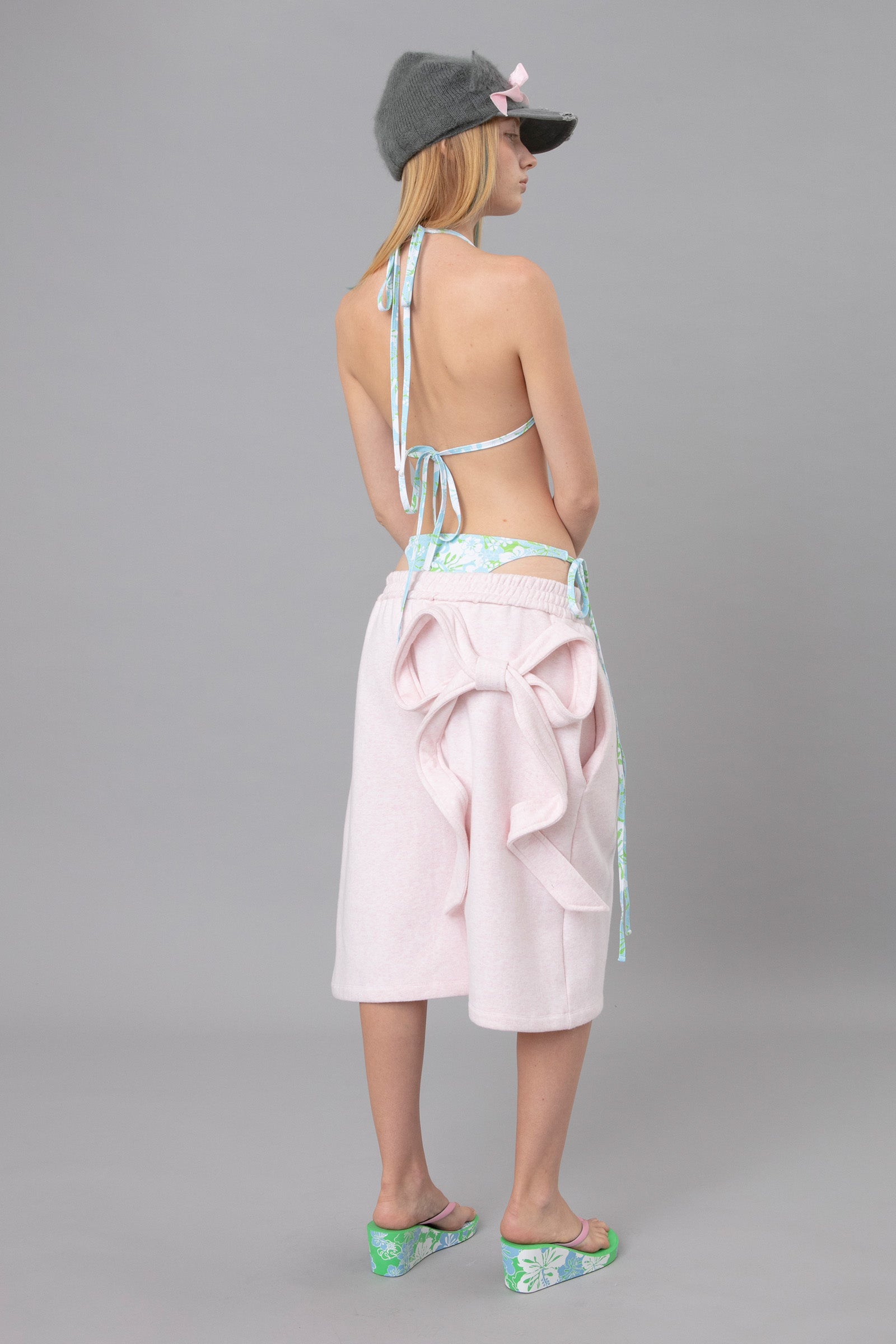 Pici Bow Shorts Soft Pink