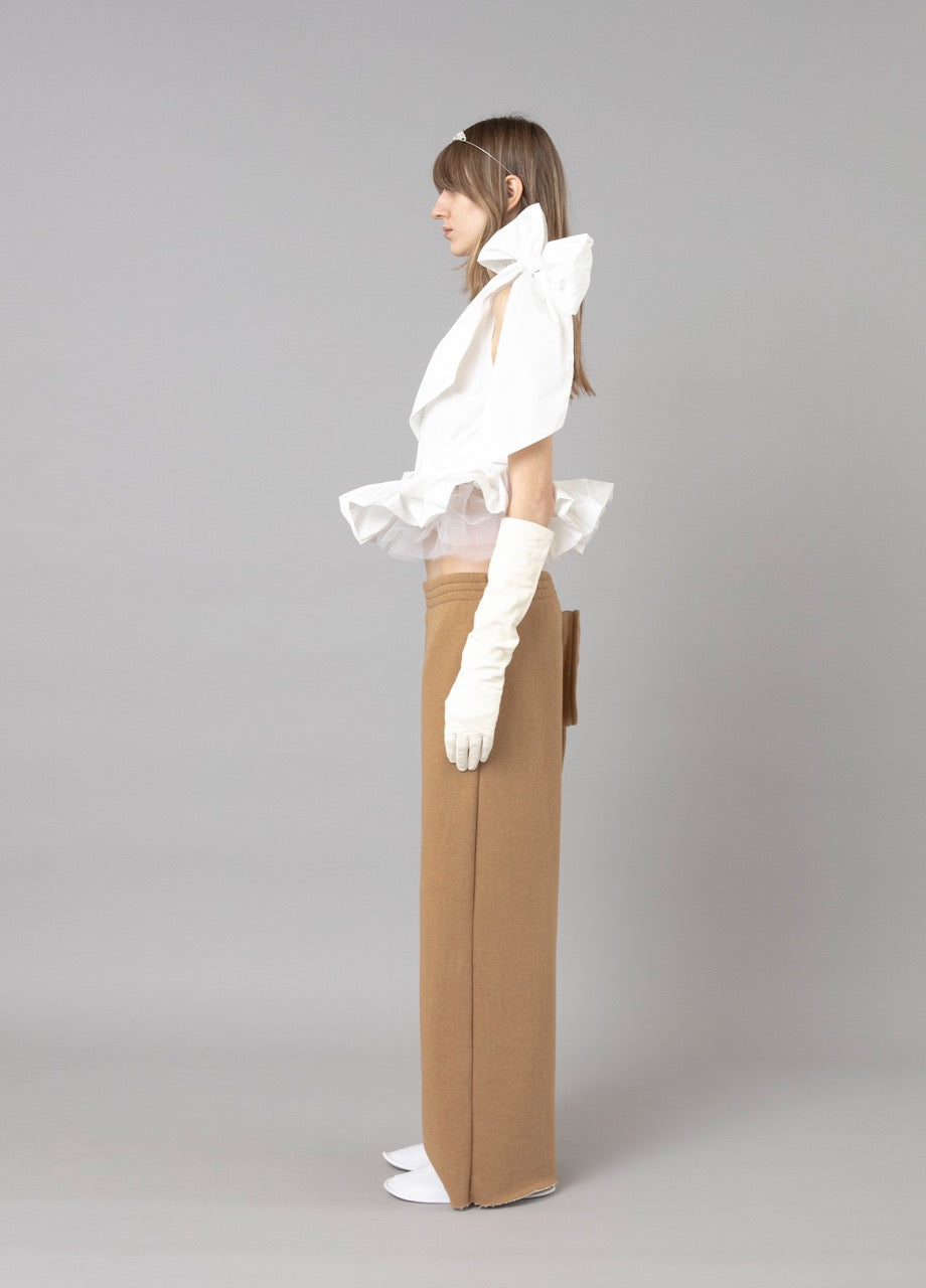 Picina Bow Pants Brown