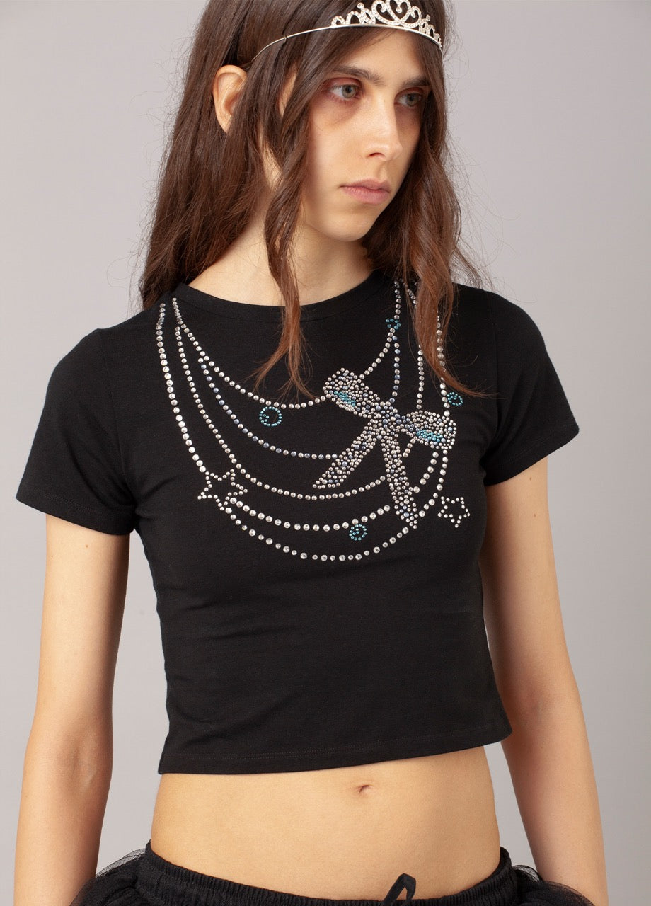 Trixy Necklace T-Shirt Black