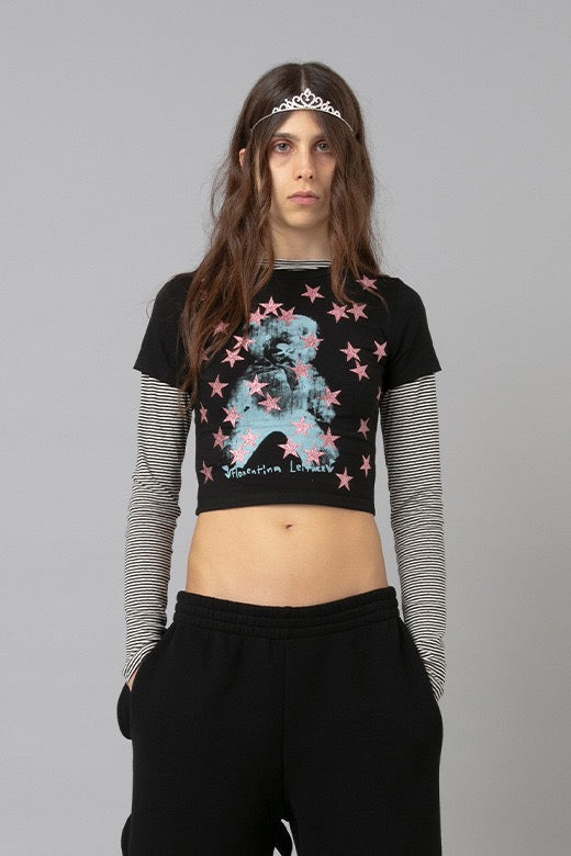 Trixy Teddy T-Shirt Black