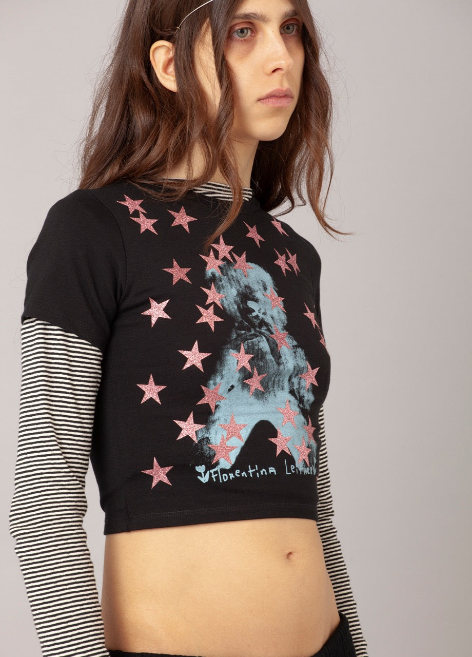 Trixy Teddy T-Shirt Black