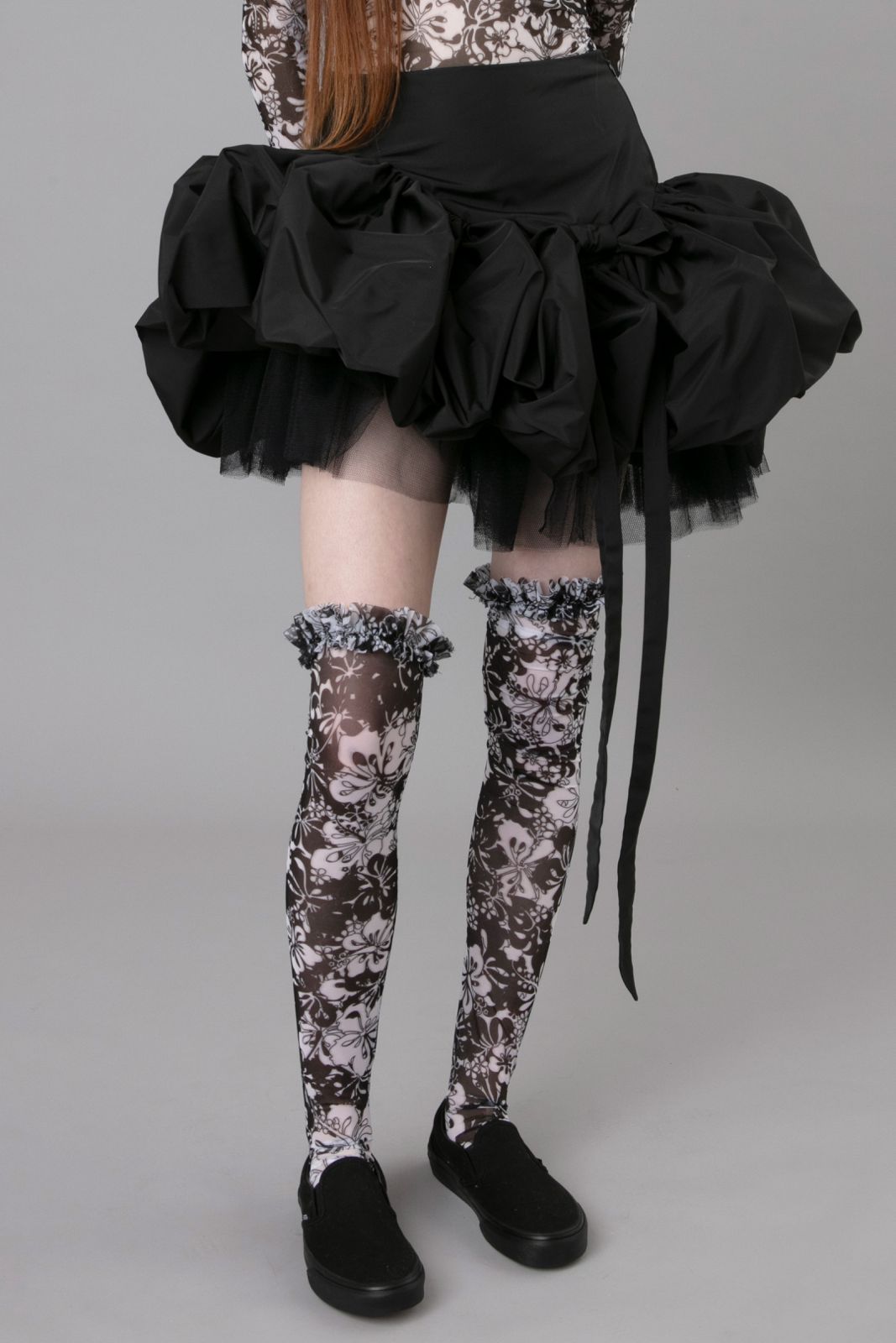 Lacy Over Knee Socks