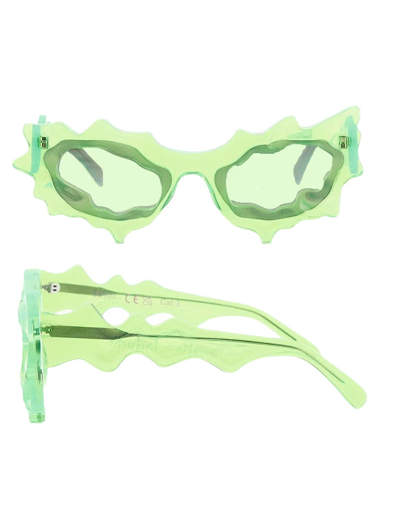 Fully Green Spike Sunglasses