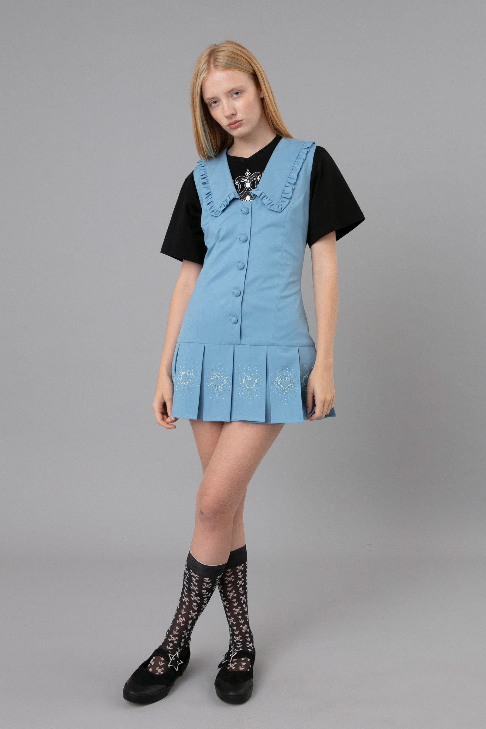 Damien Dress Blue