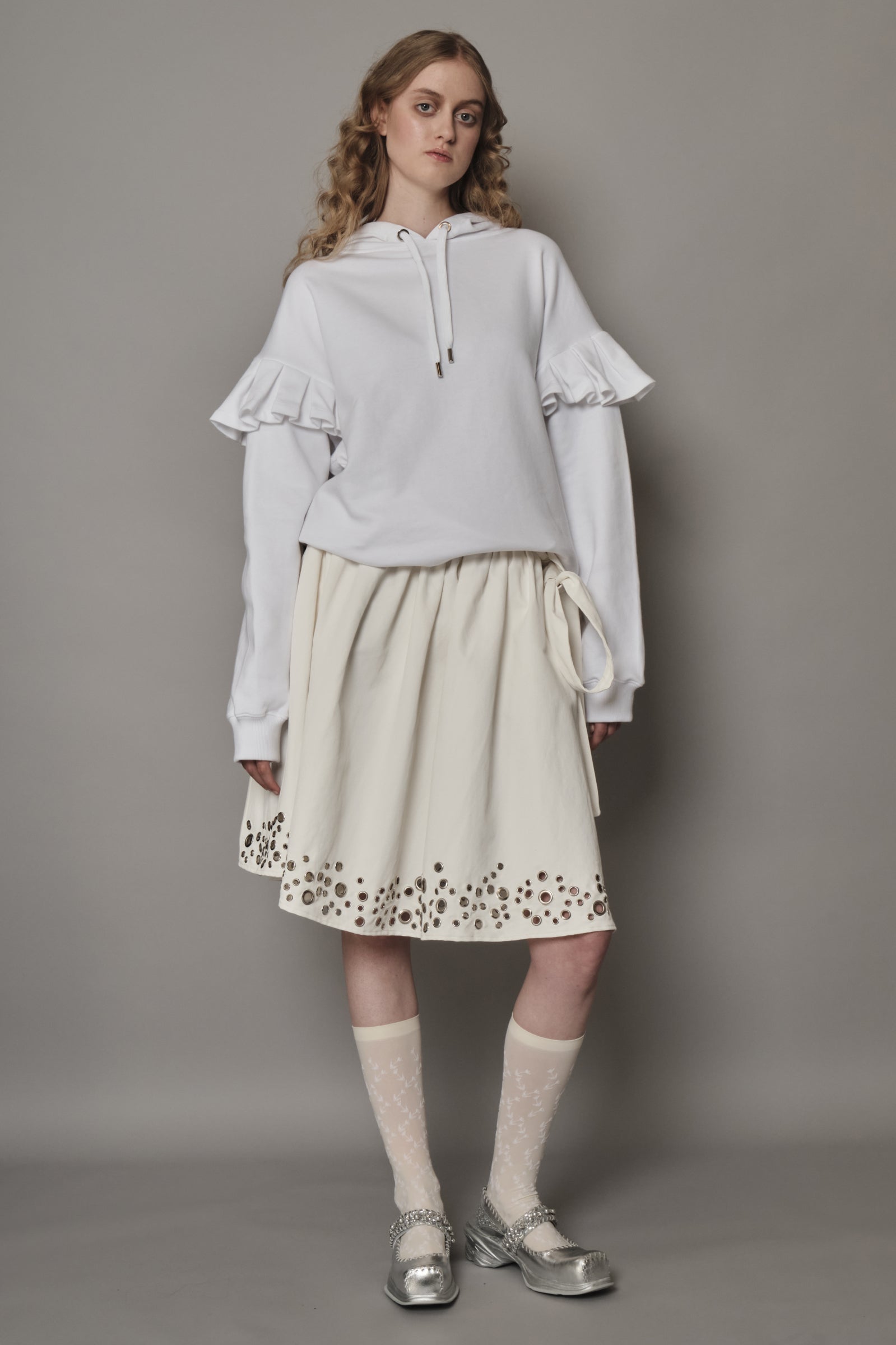 Henrike Hoodie Castle print