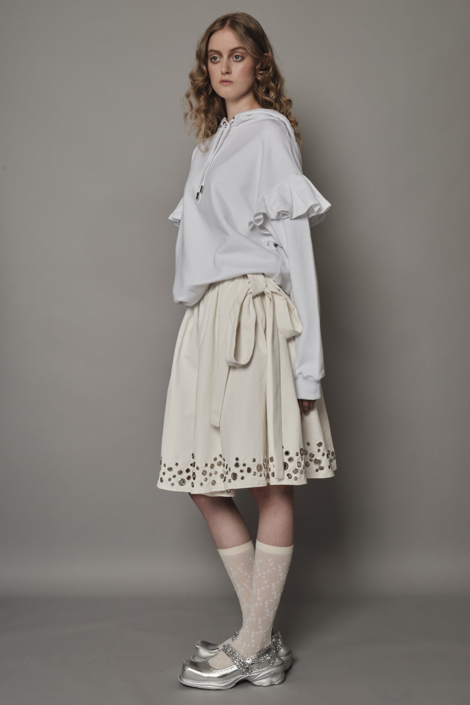 Henrike Hoodie Castle print