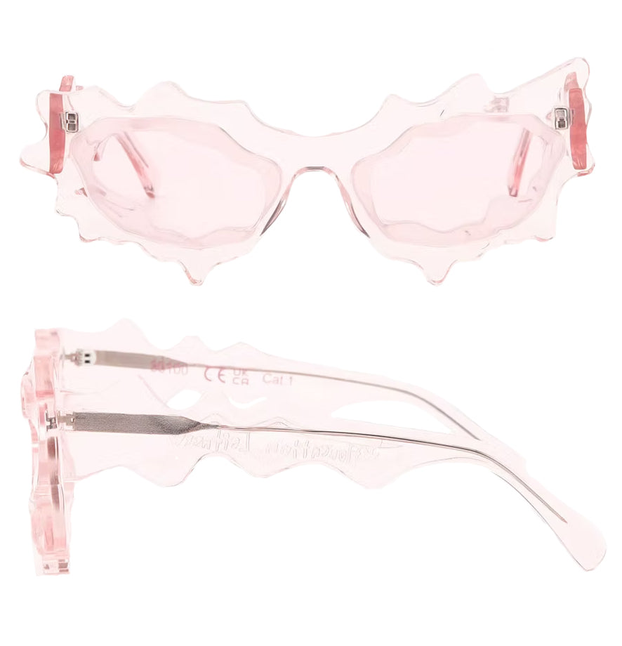 Fully Baby Pink Spike Sunglasses